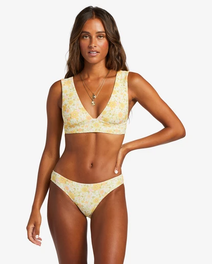 Billabong Sun Worshipper Tanlines Plunge Bikini Topmulti 3 Billabong Sun Worshipper Tanlines Plunge Bikini Topmulti