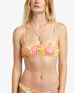 Billabong Summer Folk Bralette Bikini Topmulti -BILLABONG Sales abjx300779 billabongw mul dtl1