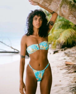 Billabong Summer Sky Valerie Bandeau Bikini Topmulti