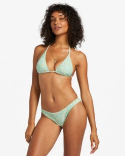 Billabong I Sea You Tanlines Triangle Bikini Topspearmint