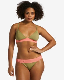 Billabong A/Div Banded Triangle UPF 50 Bikini Topcedar 14 Billabong A/Div Banded Triangle UPF 50 Bikini Topcedar -BILLABONG Sales abjx300867 billabongw ced btm1