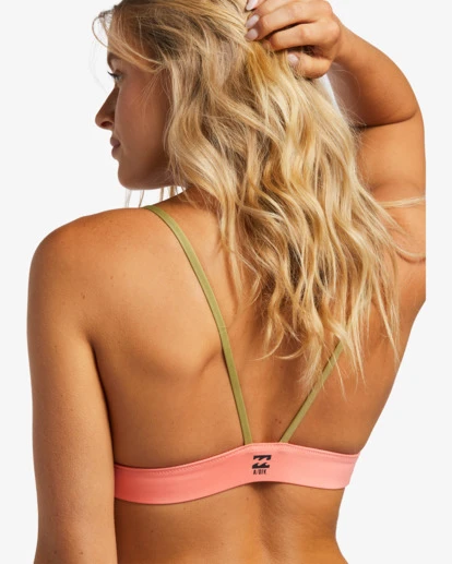Billabong A/Div Banded Triangle UPF 50 Bikini Topcedar 7 Billabong A/Div Banded Triangle UPF 50 Bikini Topcedar - Image 5