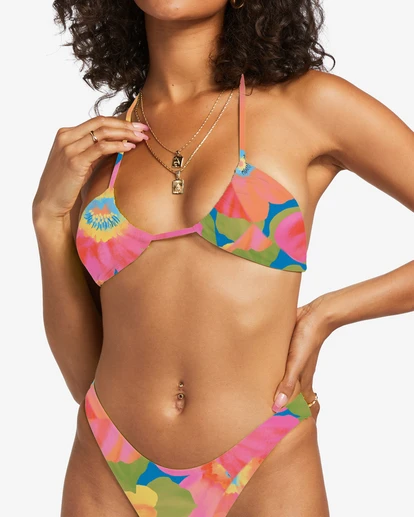 Billabong Sunny Coast Multi Triangle Bikini Topmulti 7 Billabong Sunny Coast Multi Triangle Bikini Topmulti - Image 5