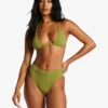 Billabong So Dazed Multi Triangle Bikini Topgreen Eyes