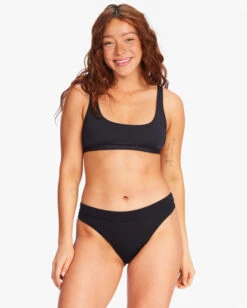 Billabong Sol Searcher Maui Rider Bikini Bottomsblack Pebble -BILLABONG Sales abjx400136 billabongw bpb btm1