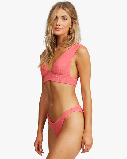 Billabong Summer High Tropic Bikini Bottomscoral Crush 4 Billabong Summer High Tropic Bikini Bottomscoral Crush - Image 2