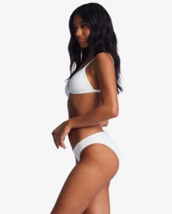 Billabong Tanlines Lowrider Bikini Bottomswhite -BILLABONG Sales abjx400307 billabongw wht sd1