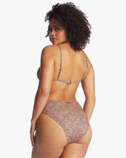 Billabong Hidden Shore High Maui High-Waisted Bikini Bottomstoffee 3 Billabong Hidden Shore High Maui High-Waisted Bikini Bottomstoffee