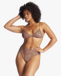 Billabong Hidden Shore High Maui High-Waisted Bikini Bottomstoffee 8 Billabong Hidden Shore High Maui High-Waisted Bikini Bottomstoffee -BILLABONG Sales abjx400417 billabongw tof top2