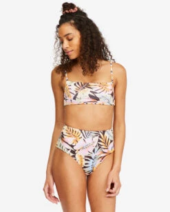 Billabong Postcards From Paradise High Retro Reversible High-Waisted Bikini Bottomsmulti -BILLABONG Sales abjx400436 billabongw mul frt1