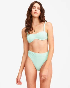 Billabong So Dazed Maui Rider High-Waisted Bikini Bottomsspearmint -BILLABONG Sales abjx400448 billabongw spe frt1