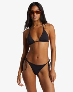 Billabong Sol Searcher Tie-Side Tanga Bikini Bottomsblack Pebble -BILLABONG Sales abjx400507 billabongw bpb bck1