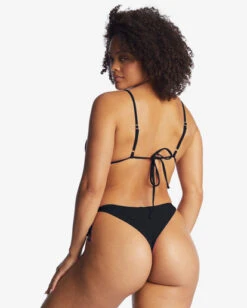 Billabong Sol Searcher Tie-Side Tanga Bikini Bottomsblack Pebble -BILLABONG Sales abjx400507 billabongw bpb top1