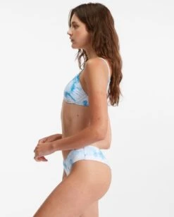 Billabong Bleached Blue Fiji Cheeky Bikini Bottomsclassic Blue -BILLABONG Sales abjx400518 billabongw csb sd1