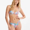 Billabong Summer Field Lowrider Bikini Bottomsbliss Blue