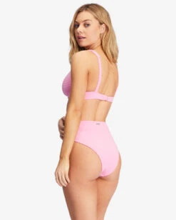 Billabong In The Loop Rise Bikini Bottomspink Skies