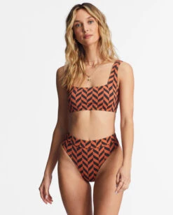 Billabong Cross Step Maui Rider Bikini Bottomsbrick -BILLABONG Sales abjx400714 billabongw brk bck1