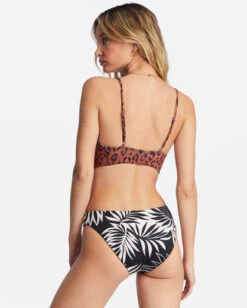 Billabong Spotted In Paradise Lowrider Reversible Bikini Bottomsmulti