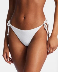 Billabong Tanlines Tie Side Tanga Bikini Bottomswhite 13 Billabong Tanlines Tie Side Tanga Bikini Bottomswhite -BILLABONG Sales abjx400766 billabongw wht dtl1