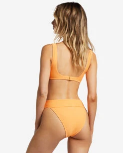 Billabong Tanlines Aruba Bikini Bottomsorange Peel