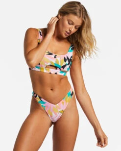 Billabong A/Div High Leg UPF 50 Bikini Bottomsblack Multi 3 -BILLABONG Sales abjx400812 billabongw kyg0 bck1