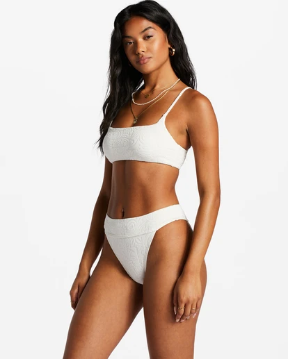 Billabong Sun Trip Tiki Aruba Bikini Bottomssalt Crystal 4 Billabong Sun Trip Tiki Aruba Bikini Bottomssalt Crystal - Image 2