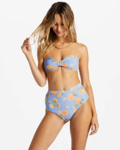 Billabong Lazy Days Tanlines Hi Retro High Waist Bikini Bottomsoutta The Blue -BILLABONG Sales abjx400857 billabongw pze0 bck1