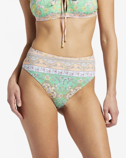 Billabong La Mer Hawaii Maui Skimpy Bikini Bottomsgreen 5 Billabong La Mer Hawaii Maui Skimpy Bikini Bottomsgreen - Image 3