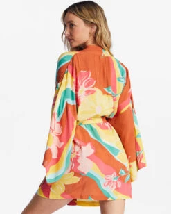 Billabong Loveland 2 Kimono Beach Cover Upbrick -BILLABONG Sales abjx600163 billabongw brk bck1