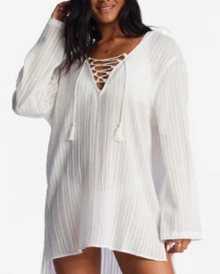 Billabong Blue Skies Swim Cover Upsalt Crystal -BILLABONG Sales abjx600204 billabongw scs dtl1