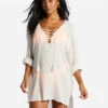 Billabong Blue Skies Beach Cover-Up Dresssalt Crystal 2 Billabong Blue Skies Beach Cover-Up Dresssalt Crystal -BILLABONG Sales abjx600219 billabongw scs frt1