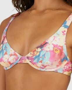 Billabong Summer Bliss Ruby Bra Bikini Topred -BILLABONG Sales ubjx300389 billabongw red dtl1