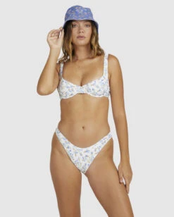 Billabong Chiquita Hike Bikini Bottomswhite -BILLABONG Sales ubjx400282 billabongw wht frt1