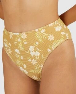 Billabong Piccolo Hi-Rise Maui Rider Bikini Bottomsmustard Gold 13 Billabong Piccolo Hi-Rise Maui Rider Bikini Bottomsmustard Gold -BILLABONG Sales ubjx400329 billabongw mug dtl1