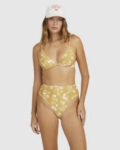 Billabong Piccolo Hi-Rise Maui Rider Bikini Bottomsmustard Gold 12 Billabong Piccolo Hi-Rise Maui Rider Bikini Bottomsmustard Gold -BILLABONG Sales ubjx400329 billabongw mug frt1