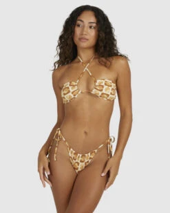Billabong Lost With You Bells Bikini Bottomsmustard -BILLABONG Sales ubjx400367 billabongw mus bck1