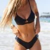 Billabong Sol Searcher Twist Bikini Topblack Pebble -BILLABONG Sales xt782bso billabongl bpb frt1