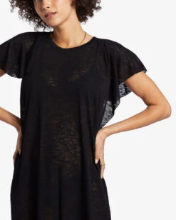 Billabong Out For Waves Cover-Up Dressblack Pebble -BILLABONG Sales xv07tbou billabongw bpb dtl1