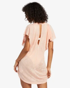 Billabong Out For Waves Cover-Up Dresssoft N Peachy -BILLABONG Sales xv07tbou billabongw meh0 bck1